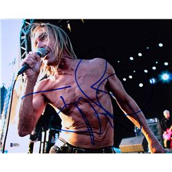 Iggy Pop Signed 11x14 Photo (Beckett COA)