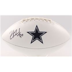 Zack Martin Signed Cowboys Logo Football (JSA COA)