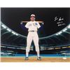 Image 1 : Tim Raines Signed Expos 16x20 Photo Inscribed "HOF 17"  "808 SB'S" (JSA COA)
