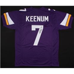 Case Keenum Signed Jersey (JSA COA)