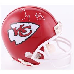 Tyreek Hill Signed Kansas City Chiefs Mini-Helmet (JSA COA)