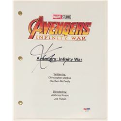 Karen Gillan Signed "Avengers: Infinity War" Full Movie Script (PSA COA)