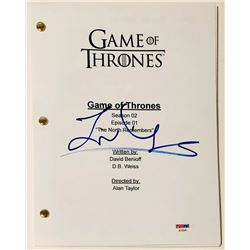 Liam Cunningham Signed "Game of Thrones" Full "The North Remembers" Script (PSA COA)