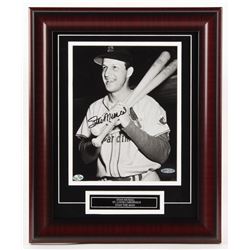 Stan Musial Signed St. Louis Cardinals 14x18 Custom Framed Photo Display (Your Sports Memorabilia St