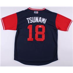 Carlos Martinez Signed "Tsunami" St. Louis Cardinals Jersey Inscribed "Tsunami" (PSA COA)