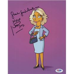 Joan Rivers Signed "The Simpsons" 8x10 Photo Inscribed "Great Good Luck"  "XXX" (PSA COA)