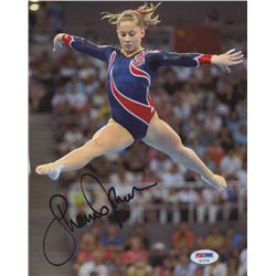 Shawn Johnson Signed 8x10 Photo (PSA COA)