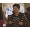 Image 1 : Michael Cera Signed 8x10 Photo (PSA COA)