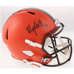 Myles Garrett Signed Cleveland Browns Full-Sized Speed Helmet (JSA COA)