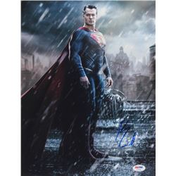 Henry Cavill Signed "Man of Steel" 11x14 Photo (PSA COA)