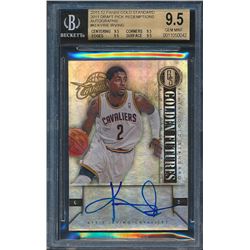 2011-12 Panini Gold Standard 2011 Draft Pick Redemptions Autographs #KI Kyrie Irving (BGS 9.5)