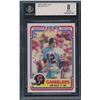 Image 1 : 1984 Topps USFL #36 Jim Kelly RC (BGS 8)
