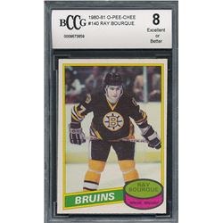 1980-81 O-Pee-Chee #140 Ray Bourque (BCCG 8)