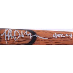 Jeffrey Dean Morgan Signed Lucille "The Walking Dead" Prop Replica Barbed Wire Baseball Bat Inscribe