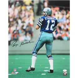 Roger Staubach Signed Dallas Cowboys 16x20 Photo (JSA COA)