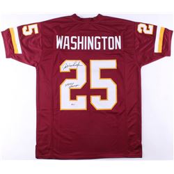 Joe Washington Signed Jersey Inscribed "SB XVII Champs" (Beckett COA)
