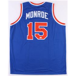 Earl Monroe Signed Jersey (JSA COA)