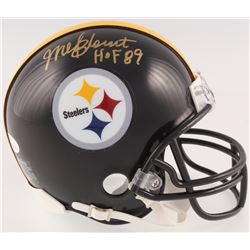 Mel Blount Signed Pittsburgh Steelers Mini-Helmet Inscribed "HOF 89" (JSA COA)