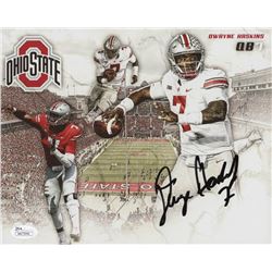 Dwayne Haskins Signed Ohio State Buckeyes 8x10 Photo (JSA COA)