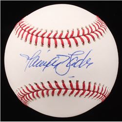 Harrison Bader Signed OML Baseball (JSA COA)