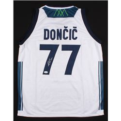 Luka Doncic Signed Jersey (JSA COA)