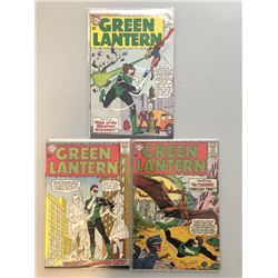 Lot of (3) 1963-64 DC "Green Lantern" 1st Series Comic Books with #25, #27, #30