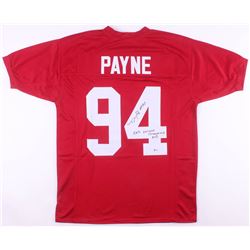 Daron Payne Signed Jersey Inscribed "2018 National Championship MVP" (Beckett COA)