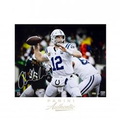 Andrew Luck Signed Indianapolis Colts "12" 16x20 Limited Edition Photo (Panini COA)