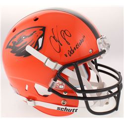 Chad Johnson Signed Oregon State Beavers Full-Size Helmet Inscribed "OchoCinco" (Radtke COA)