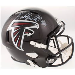 Roddy White Signed Atlanta Falcons Full-Size Speed Helmet (JSA COA)
