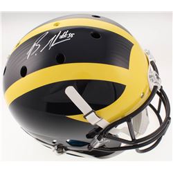 Brandon Graham Signed Michigan Wolverines Full-Size Helmet (Radtke COA)