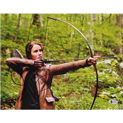 Jennifer Lawrence Signed "The Hunger Games" 11x14 Photo (Beckett COA)