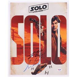 Lawrence Kasdan  Jonathan Kasdan Signed "Solo: A Star Wars Story" 11x14 Photo (PSA COA)