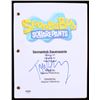 Image 1 : Tom Kenny Signed "SpongeBob SquarePants: Help Wanted" Episode Script (PSA COA)