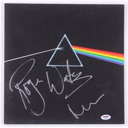 Roger Waters  Nick Mason Signed Pink Floyd "The Dark Side of the Moon" Vinyl Record Album Cover (PSA