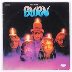 David Coverdale Signed Deep Purple "Burn" Vinyl Record Album Cover (PSA COA)