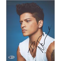 Bruno Mars Signed 8x10 Photo (Beckett COA)