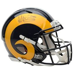 Todd Gurley Signed Los Angeles Rams Full-Size Authentic On-Field Helmet (Fanatics Hologram)