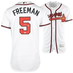 Freddie Freeman Signed Atlanta Braves Jersey (Fanatics Hologram  MLB Hologram)