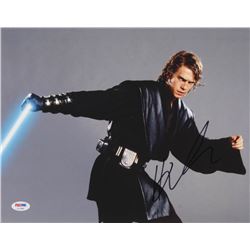 Hayden Christensen Signed "Star Wars" 11x14 Photo (PSA COA)