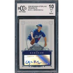 2006 Bowman Sterling Prospects #CK Clayton Kershaw AU A (BCCG 10)