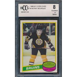 1980-81 O-Pee-Chee #140 Ray Bourque RC (BCCG 8)