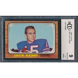 1966 Topps #26 Jack Kemp (BCCG 9)