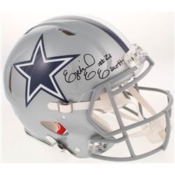Ezekiel Elliott Signed Dallas Cowboys Full-Size Authentic On-Field Speed Helmet (Beckett  Radtke COA