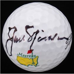 Jack Nicklaus Signed Masters Logo Golf Ball (JSA LOA)