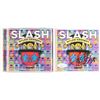 Image 1 : Slash Signed "Living the Dream" CD Album Sleeve Inscribed "2018" (JSA COA)