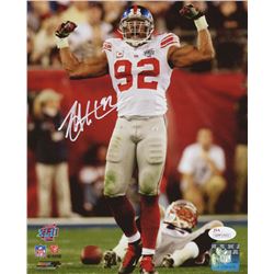 Michael Strahan Signed New York Giants 8x10 Photo (JSA COA)