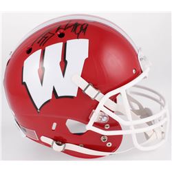 J.J. Watt Signed Wisconsin Badgers Full-Size Helmet (JSA COA  Watt Hologram)