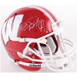 J. J. Watt Signed Wisconsin Badgers Full-Size Helmet (JSA COA)