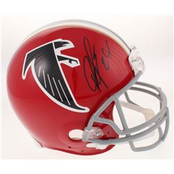 Devonta Freeman Signed Atlanta Falcons Throwback Full-Size Authentic On-Field Helmet (Radtke COA)